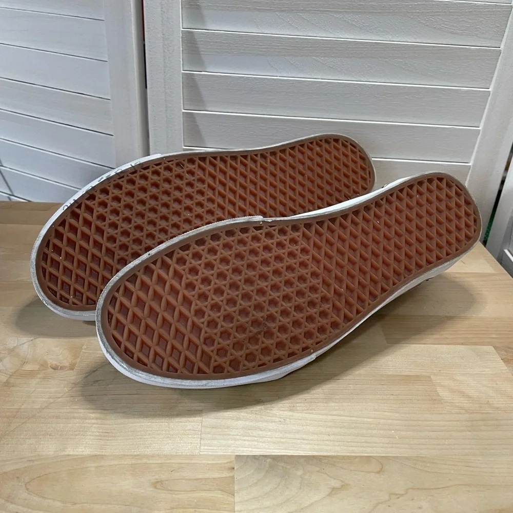 Vans x Disney Old Skool Scrapbook Brown and White Graphic Sneakers